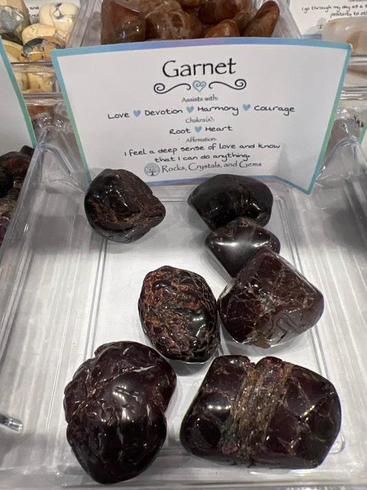 Star Garnet Tumble