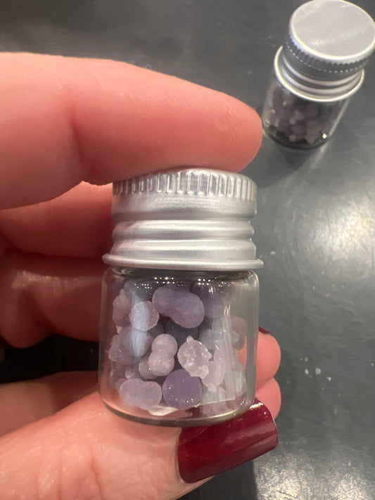 Grape Agate Wish Jar