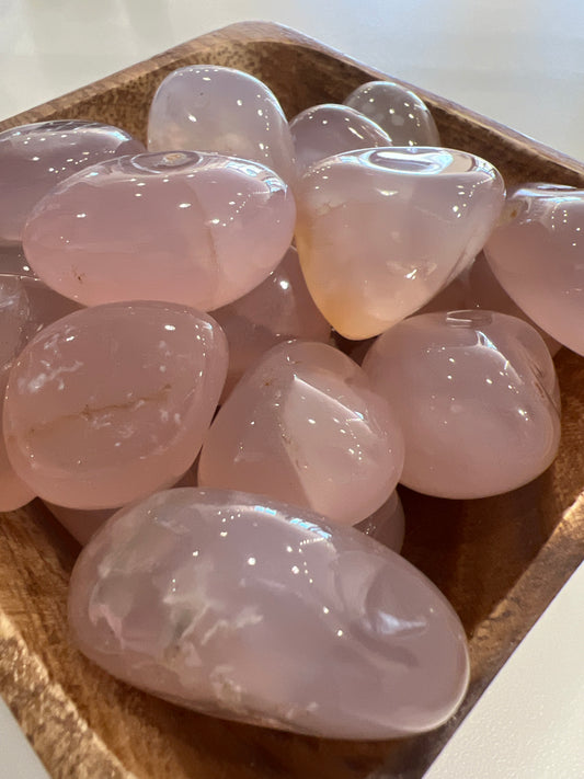 Pink Chalcedony Tumble