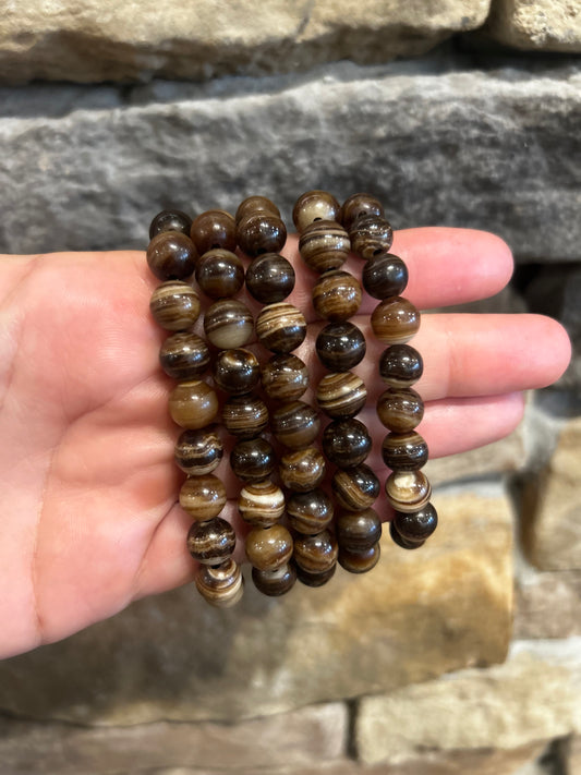 Chocolate Calcite Bracelet