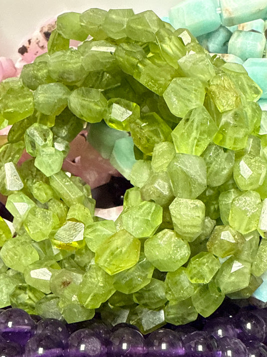Handmade Peridot Bracelet