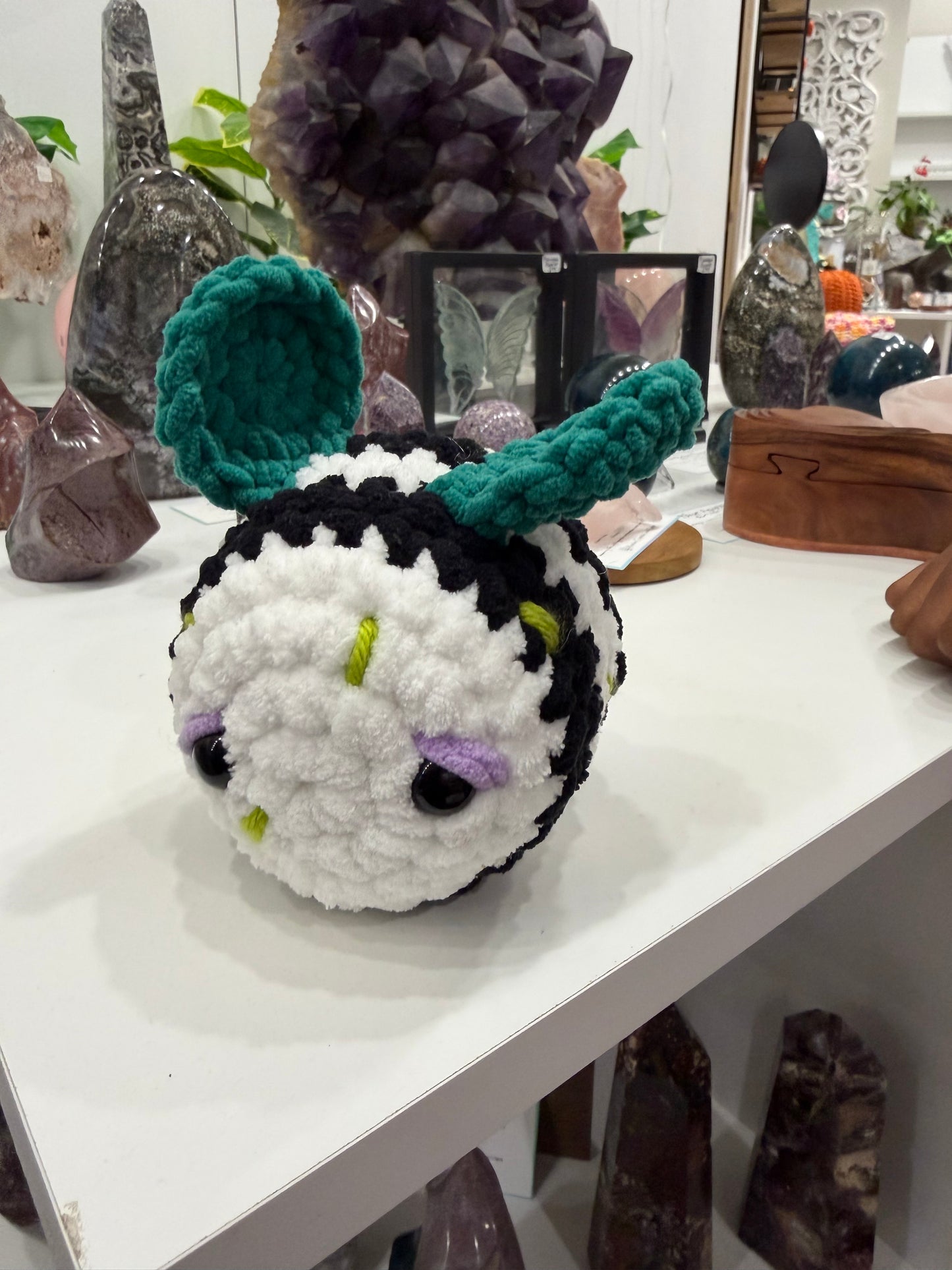 Handmade Crochet Bee-tlejuice