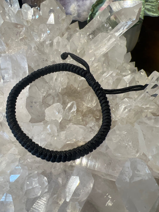 Tibetan Black String Bracelets