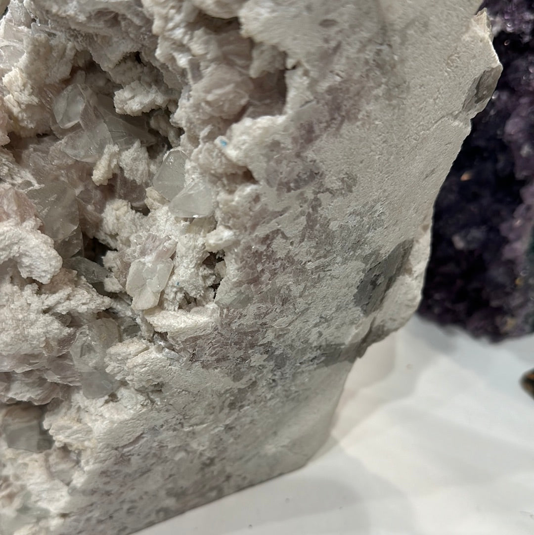 Extremely Rare Topaz Cluster with Smoky Quartz, Quartz, and Lepidolite - Balochistan, Pakistan