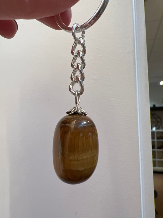 Tigers Eye Keychain