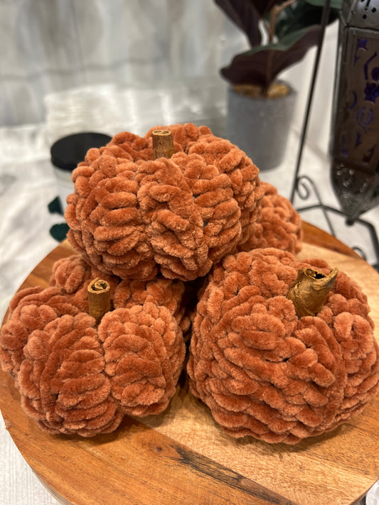 Handmade Crochet Pumpkin