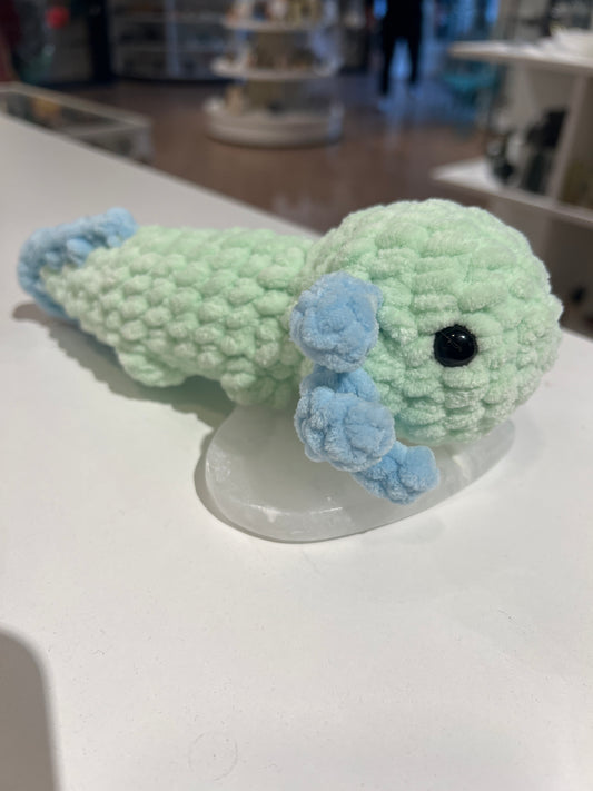 Handmade Crochet Axolotl