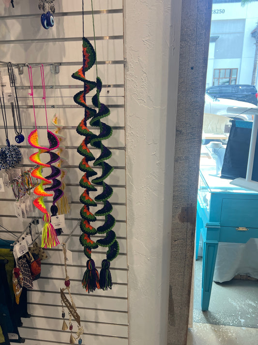 Handmade Crochet Windspinner