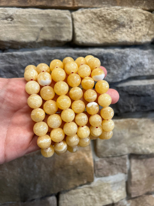 Orange Calcite Bracelet