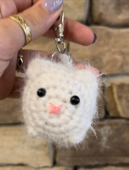 Loaf Kitty Keychain