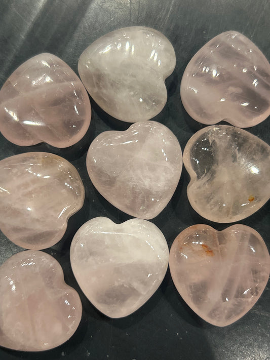 Rose Quartz Mini Heart
