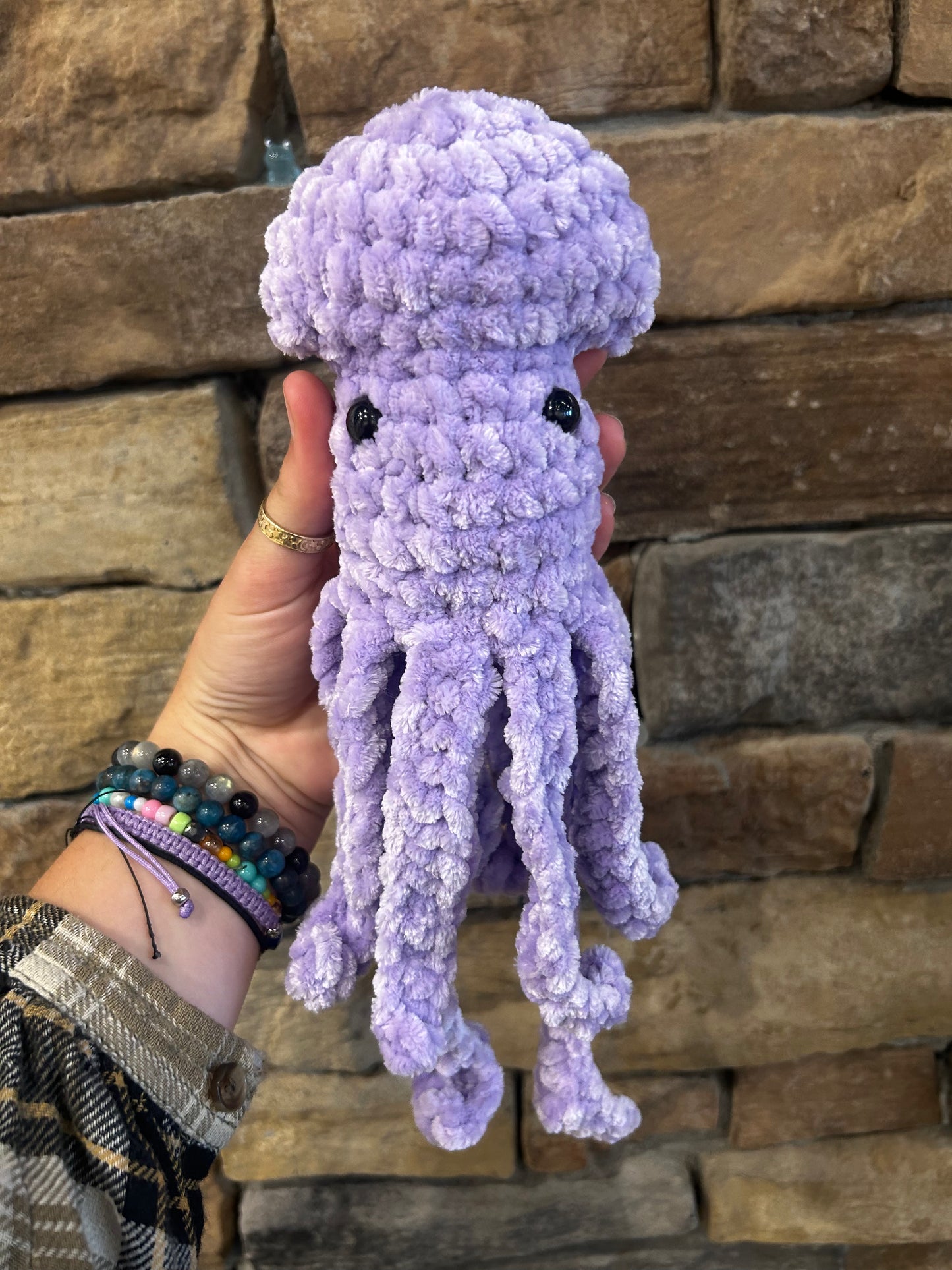 Handmade Crochet Squid
