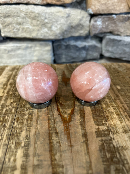 Rose Calcite Sphere
