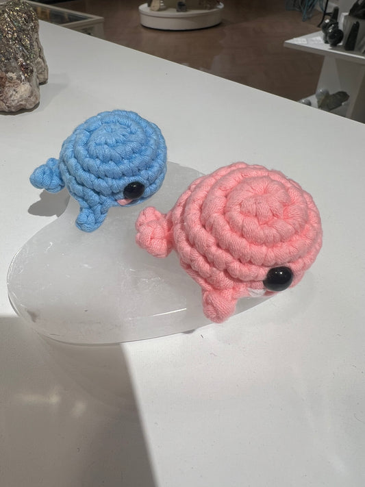Handmade Crochet Mini Whale
