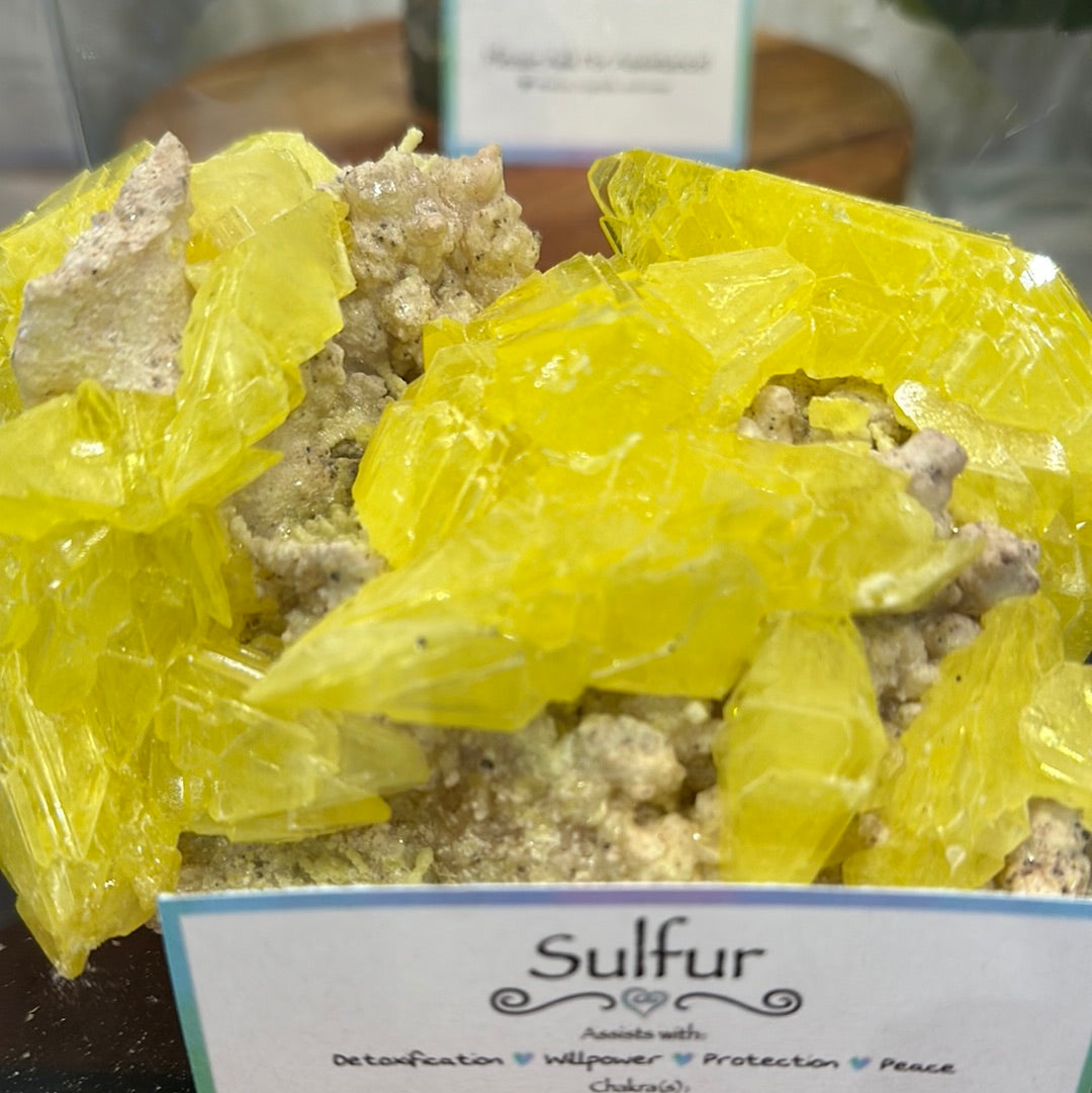 Sulfur Cluster - Fujian Province China