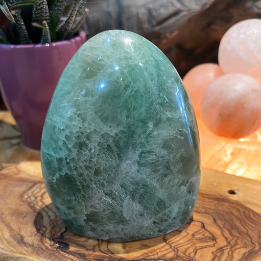 Green Fluorite Freeform