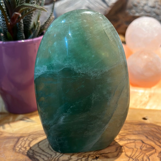 Green Fluorite Freeform