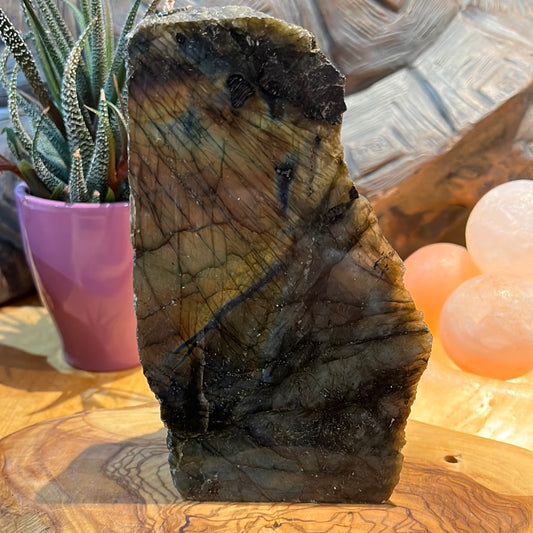 Half Polished Labradorite