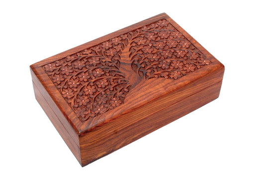 Flowers Tree of Life Box