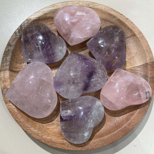 Rose Quartz Heart