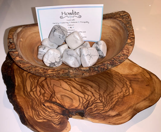 Howlite Tumble