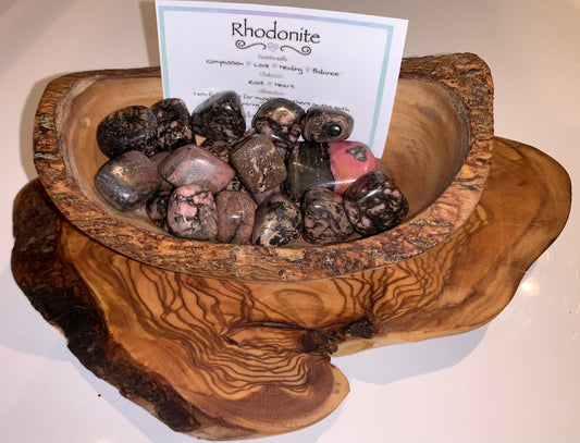 Rhodonite Tumble