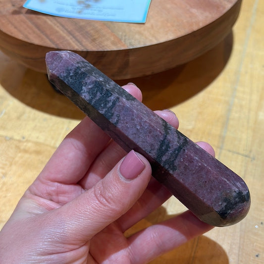 Rhodonite Wand