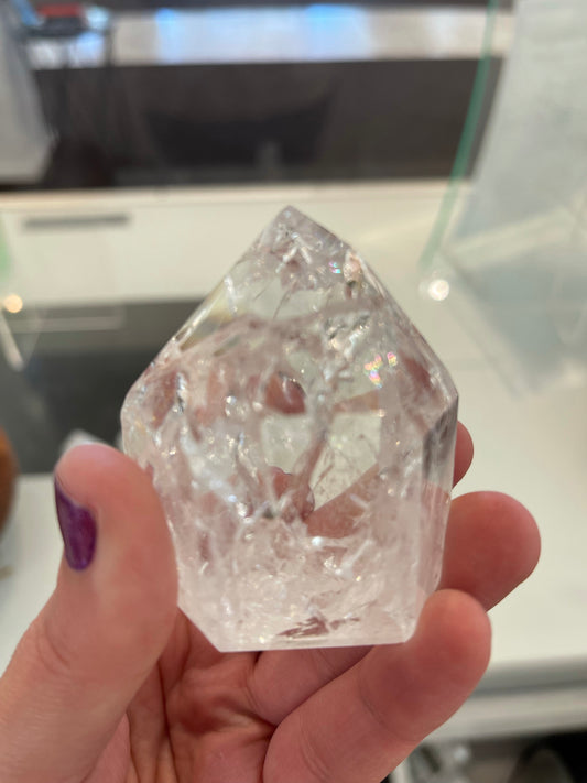 Crackle Quartz- Fire And Ice Quartz