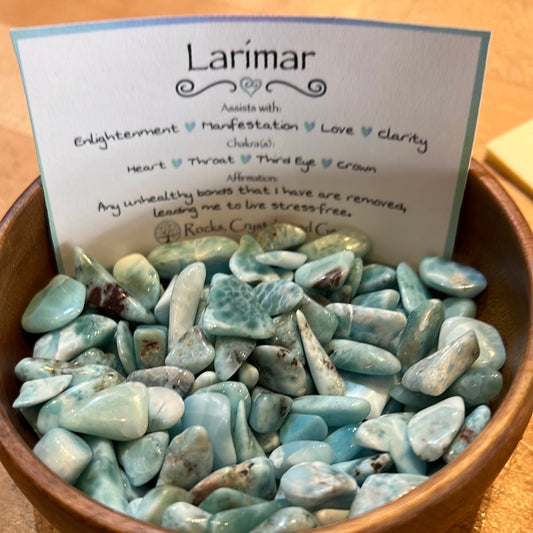 Larimar Mini Tumble