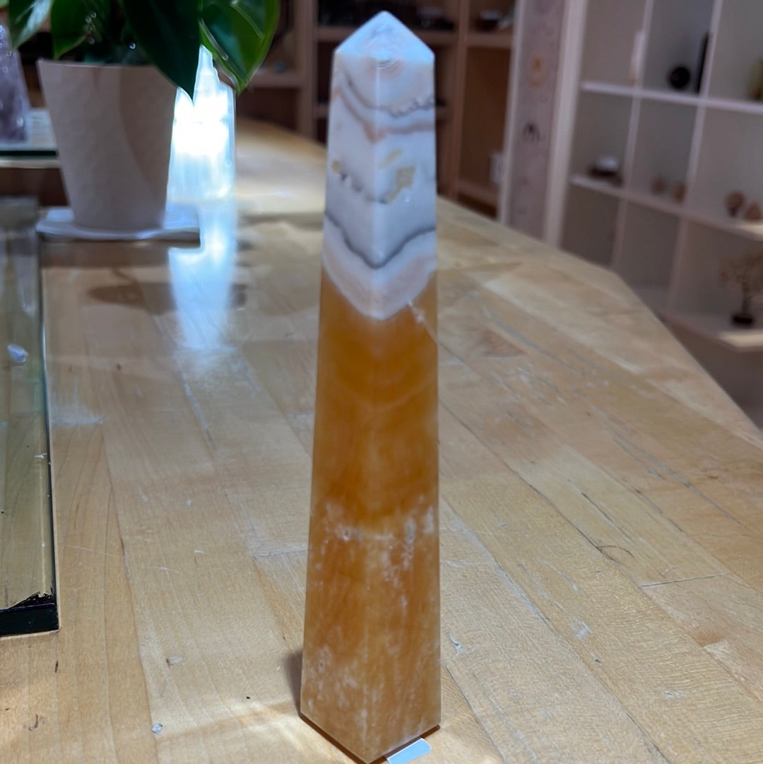 Yellow Calcite Tower