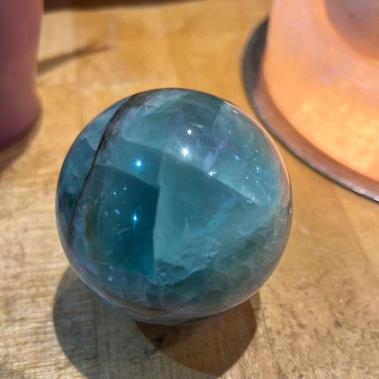 Rainbow Fluorite Sphere