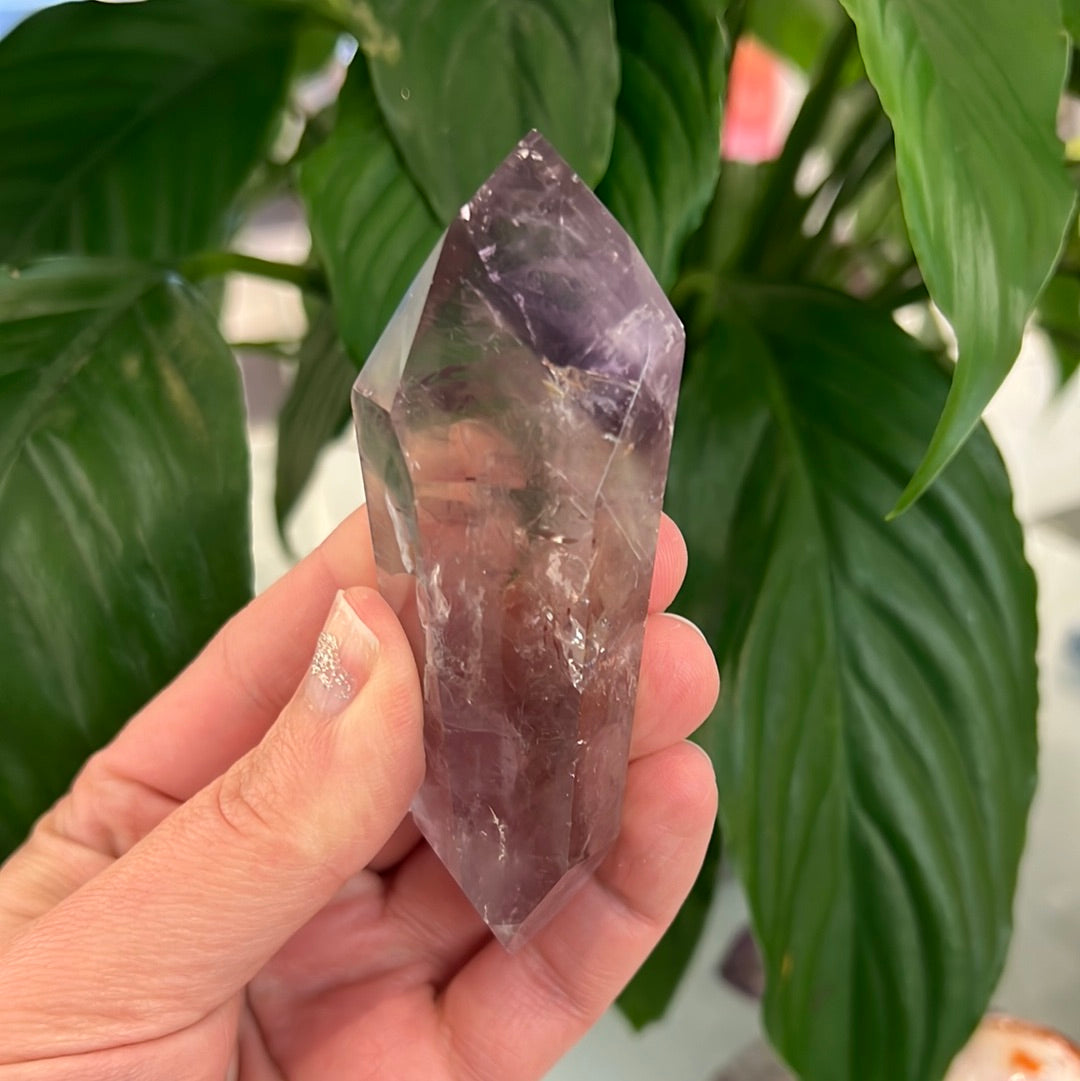 Double Terminated Amethyst With Phantoms