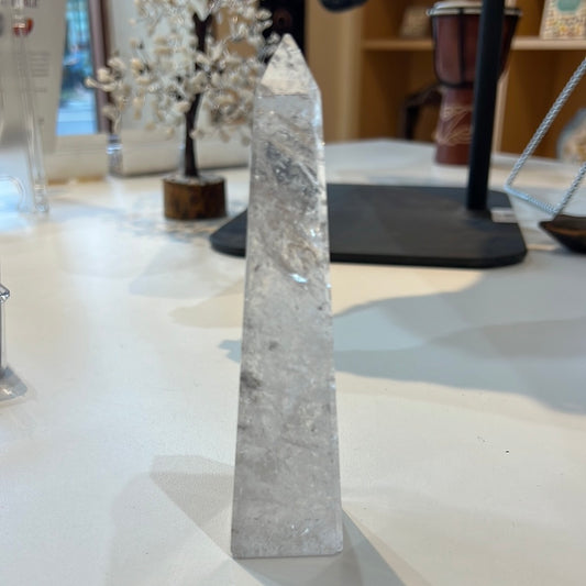 Clear Quartz Obelisk