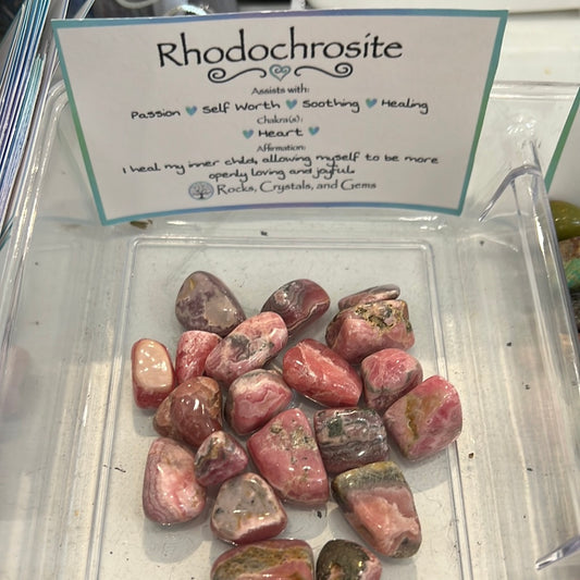 Rhodochrosite Tumble