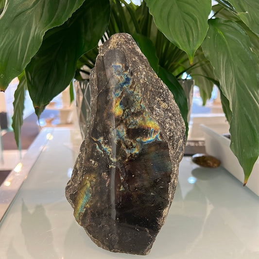 Half Polished Labradorite
