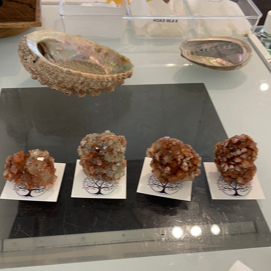 Brown Aragonite Cluster