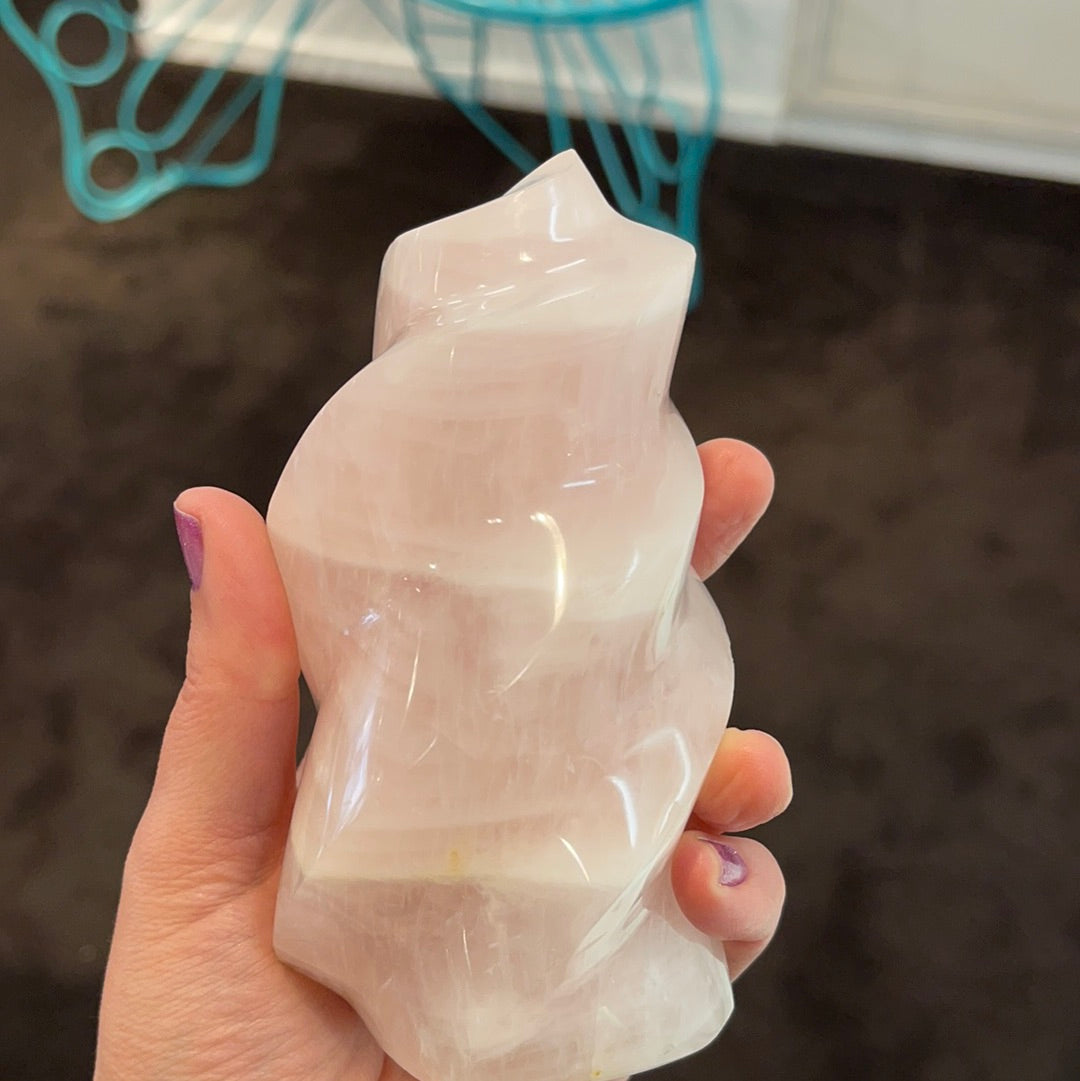 Rose Quartz Flame 1
