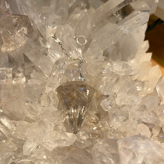 Natural Citrine Pendulum