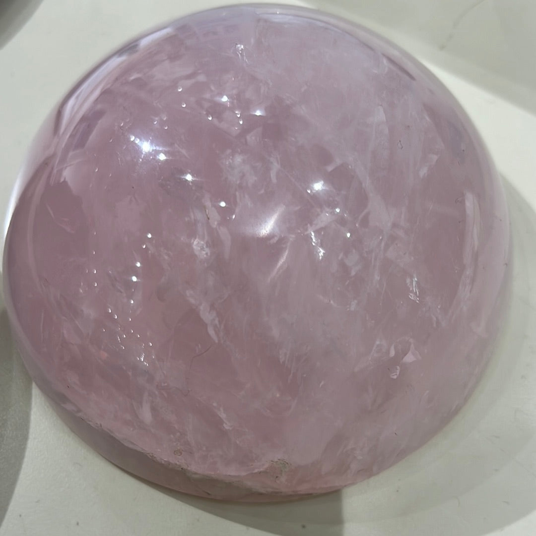 Rose Quartz Half Sphere