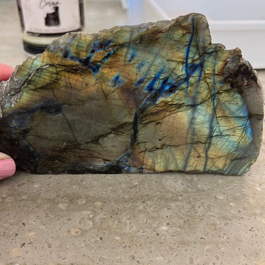 Half Polished Labradorite