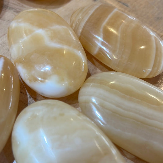 Orange Calcite Palmstone