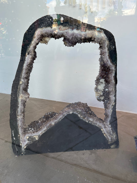 Amethyst Display Window