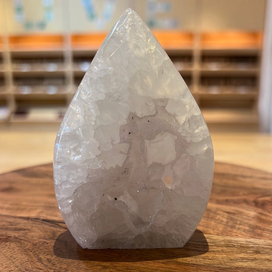Druzy Agate Flame