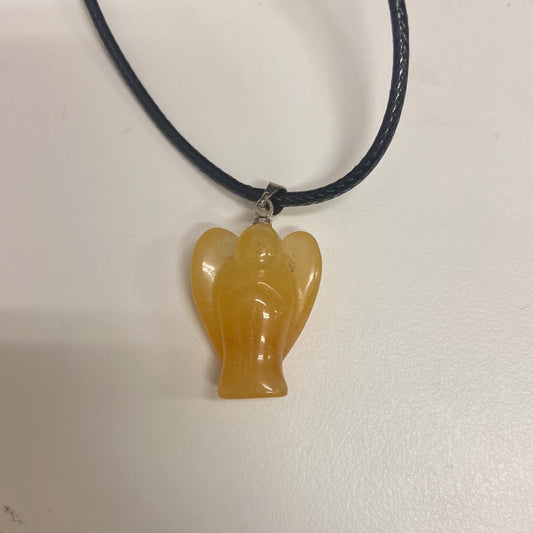 Golden Healer Angel Pendant
