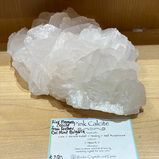 Pink Mangano Calcite