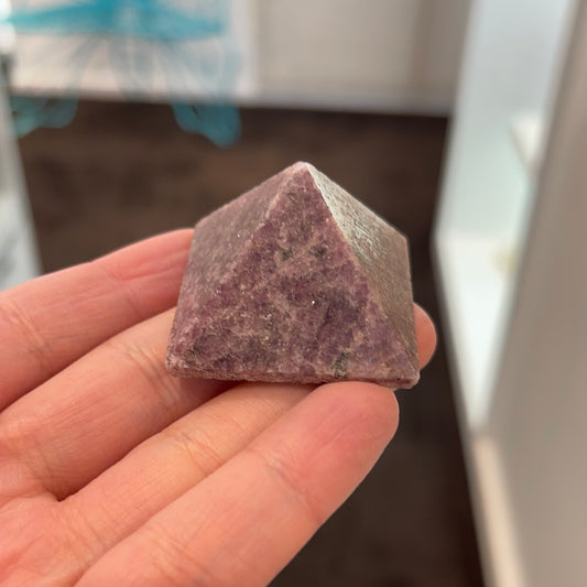 Lepidolite Pyramid