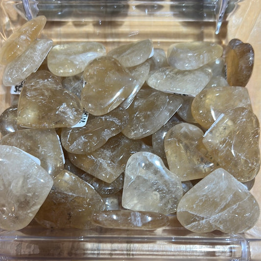 Citrine Mini Heart