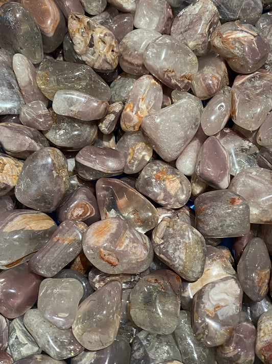 Pink  Lithium Quartz Tumble