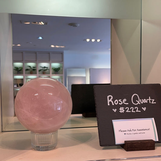 Rose Quartz Sphere - XL