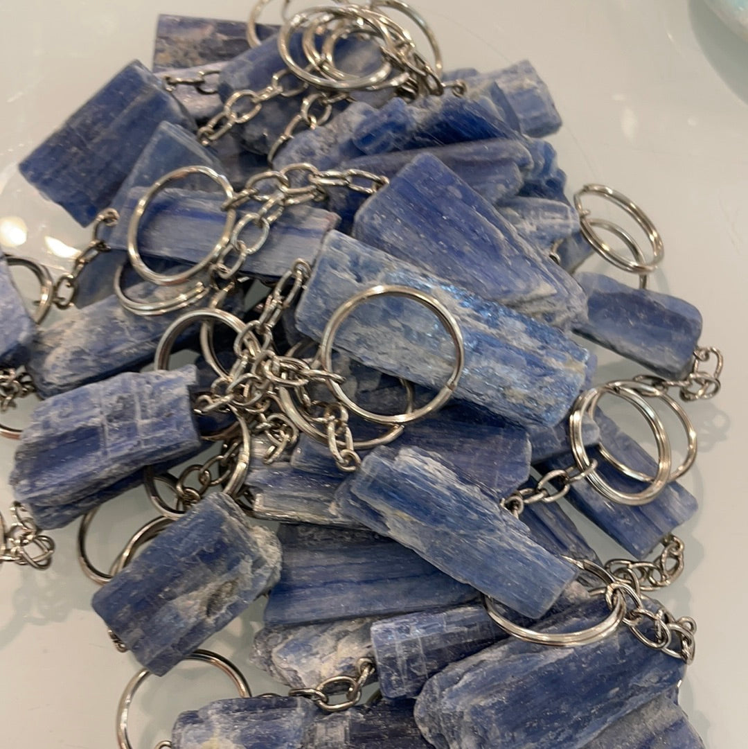 Blue Kyanite Key Chain